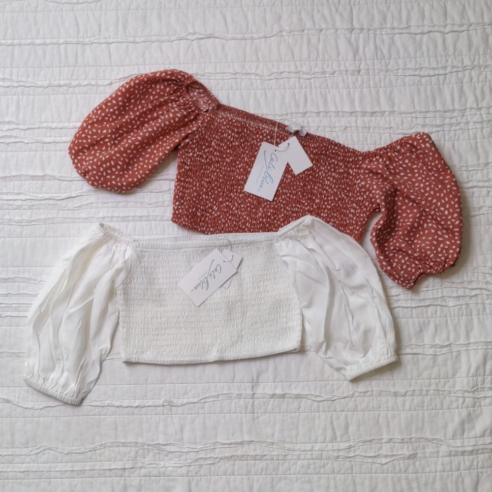 NWT Crop tops by CaliBlue